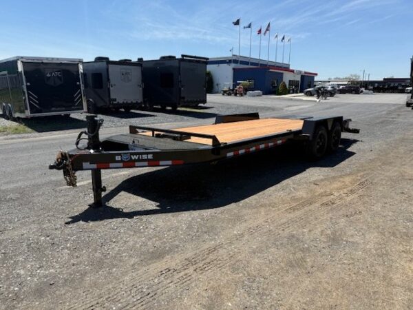 BWise 7 x 20 Heavy Duty Equipment Trailer – 8K Axles