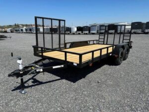 Carry-On-7x16-Landscape-Utility-Trailer-UTV-Rear-Gate-Side-ATV-Gate-1.jpg Carry-On 7 x 16 Landscape Utility Trailer – Side ATV Ramp