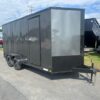 Diamond-Cargo-7-x-16-Enclosed-Cargo-Trailer-V-Nose-Black-Trim-Package-Ramp-Door-2.jpg Diamond Cargo 7 x 16 Enclosed Trailer – Black Trim Package