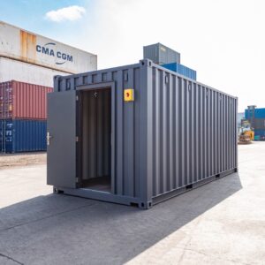 IMG_2815.jpg Enhanced 20ft Standard Shipping Container – Grey Finish