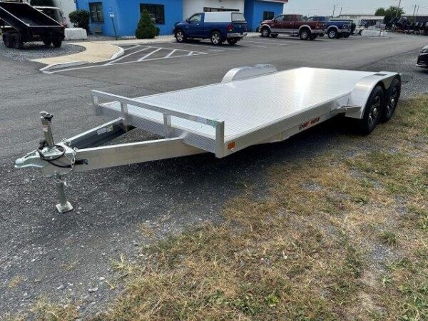 Sport Haven 7×20 Premium Aluminum Car Trailer – 6k Torsion Axles