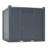6×3.2m Glass Container, 1 Glass Wall