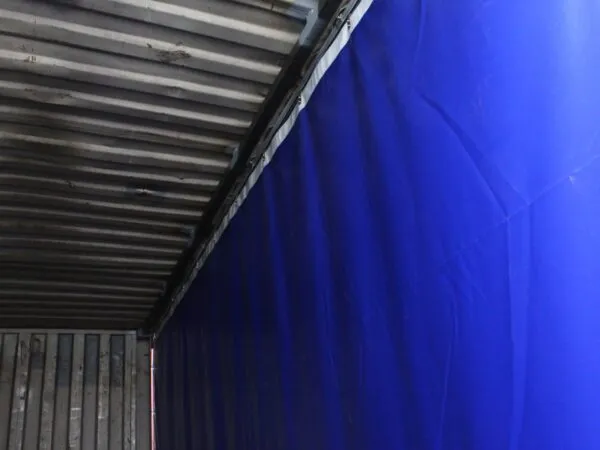 20′ Storage Container With Tarpaulin Wall