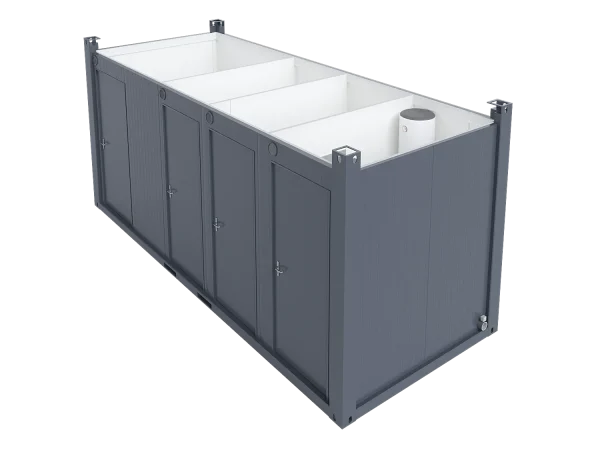 5-21.webp 20′ Toilet Container, Three Standard And One Barrier-free Toilet, Premium