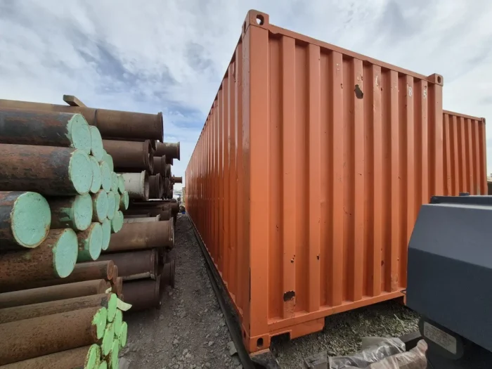 40 Foot High-Cube Insulated Shipping Container with 5 Ton Bard HVAC - Image 3